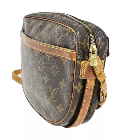 LOUIS VUITTON Jeune Fille MM Shoulder Bag Monogram Leather Brown M51226 61YF143 - Picture 4 of 14